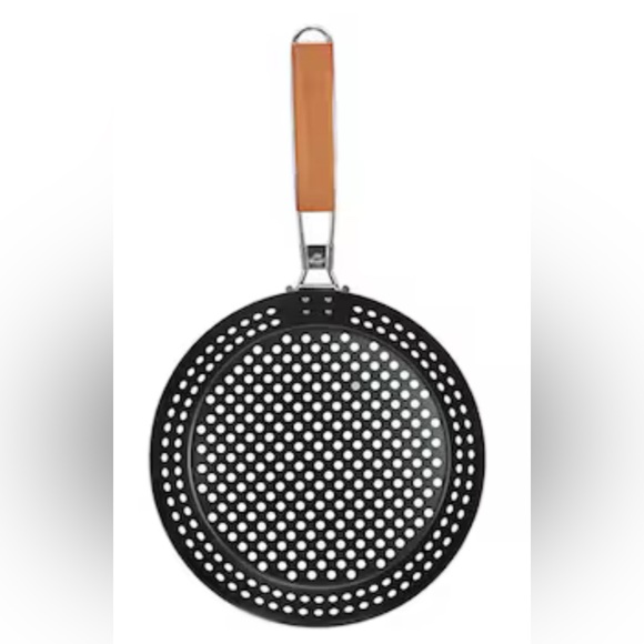 🆕 Blue Rhino Non Stick 12” Skillet Basket with Removable Handle. Model #507297 - Picture 3 of 7
